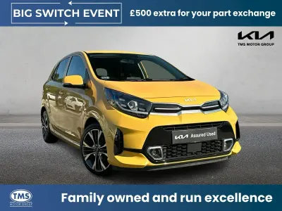Used Kia Picanto GT-Line 2023 Yellow Hatchback
