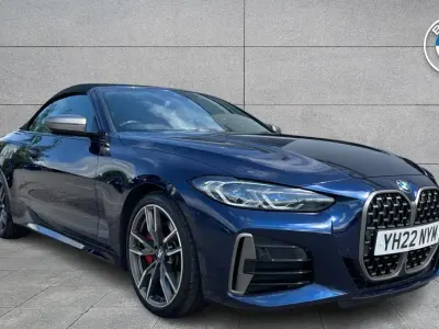 Used BMW M440 Comfort Edition 335 HP (246 kW) 2022 Blue Sedan