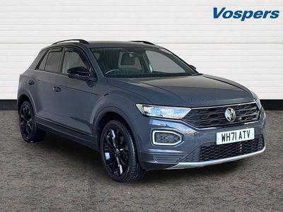 Grey Used 2021 VW T-Roc Black Edition SUV | £18,800 (Fair price)