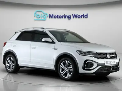 Begagnad VW T-Roc R-line 150 HK (110 kW) 2024 Vit SUV