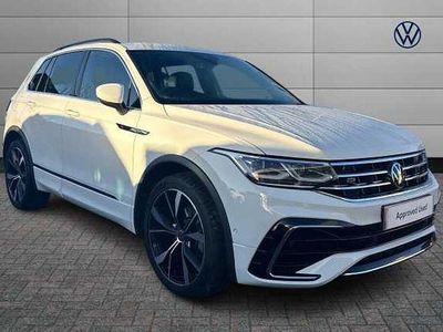 White Used 2023 VW Tiguan R-line SUV | £28,591 (Fair price)