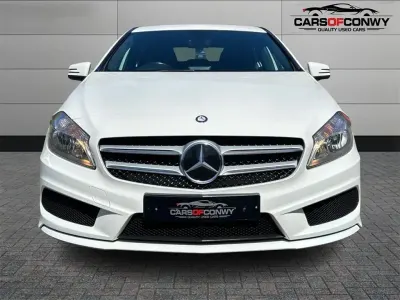 Used Mercedes A200 AMG 136 HP (100 kW) 2015 White Hatchback