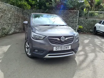 Used Vauxhall Crossland X 130 HP (95 kW) 2019 Grey SUV