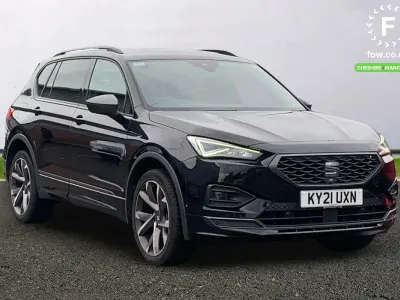 Used Seat Tarraco FR Sport 150 HP (110 kW) 2021 Black SUV