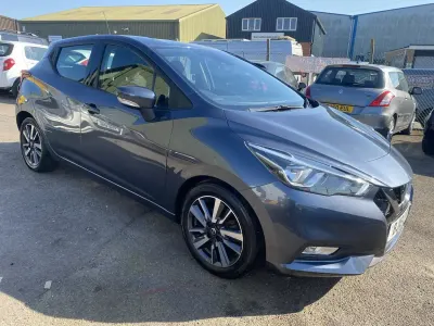 Używany Nissan Micra Acenta Limited Edition 90 KM (66 kW) 2018 Szary Hatchback