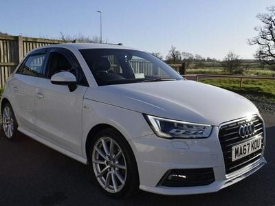 Used Audi A1 Sportback S-Line 125 HP (91 kW) 2017 White Hatchback