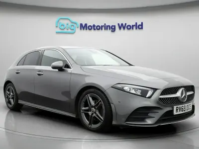 Used Mercedes A180 AMG line 116 HP (85 kW) 2019 Grey Hatchback