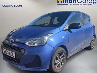 Used Hyundai i10 GO! 66 HP (48 kW) 2018 Blue Hatchback