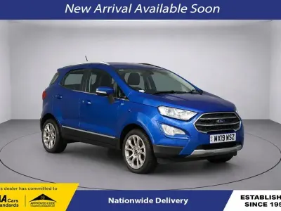 Used Ford Ecosport Titanium 125 HP (91 kW) 2019 Blue SUV