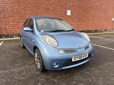 Used Nissan Micra Tekna 79 HP (58 kW) 2008 Blue Hatchback