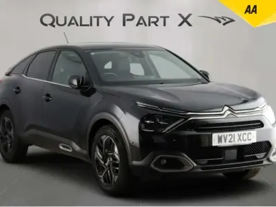Begagnad Citroën C4 PureTech 130 HK (95 kW) 2021 Svart Halvkombi
