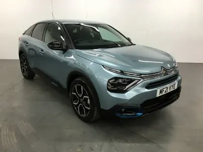 Used Citroën e-C4 Shine 100 kW (136 HP) 2021 Blue Hatchback