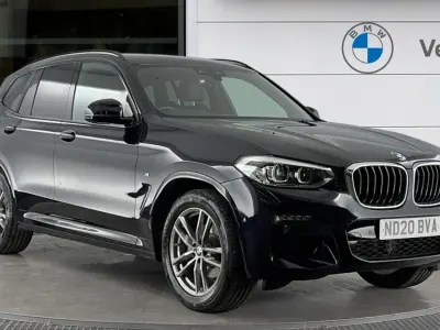 Used BMW X3 Comfort Edition 184 HP (135 kW) 2020 Carbon black SUV