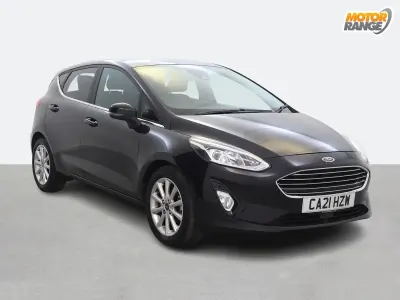 Used Ford Fiesta Titanium 95 HP (69 kW) 2021 Black Hatchback