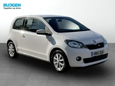 Usado Skoda Citigo Elegance 75 CV (55 kW) 2015 Blanco Utilitario