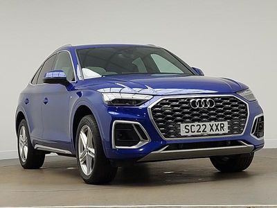 Blue Used 2022 Audi Q5 S-Line SUV | £29,998 (Fair price)
