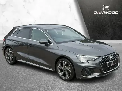 Used Audi A3 Sportback S-Line 150 HP (110 kW) 2024 Grey Hatchback