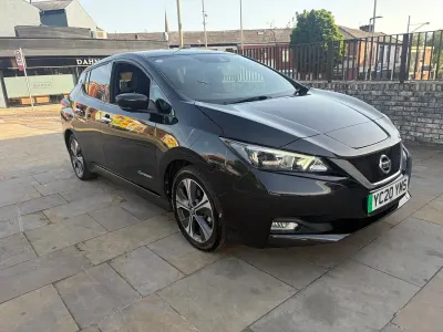 Used Nissan Leaf N-Connecta 110 kW (150 HP) 2020 Black Hatchback