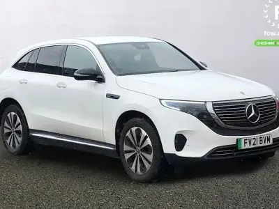 Usado Mercedes EQC400 300 kW (408 HP) 2021 Branco SUV