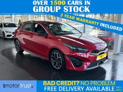 Used Kia Ceed GT-Line 138 HP (101 kW) 2024 Red Hatchback