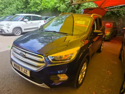 Used Ford Kuga Zetec 150 HP (110 kW) 2018 Blue SUV