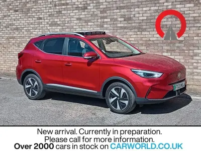 Used MG ZS Trophy 114 kW (156 HP) 2023 Red SUV
