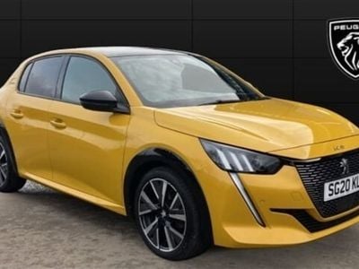 Yellow Used 2020 Peugeot 208 GT-line Hatchback | £11,936 (Fair price)
