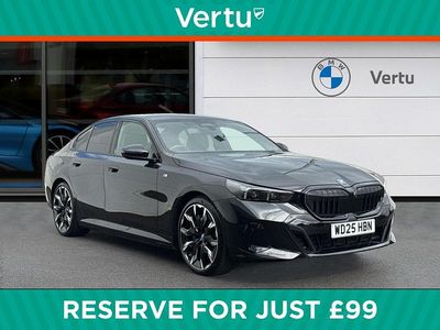 Black Used 2025 BMW 550e M Sport Sedan | £57,990 (Fair price)