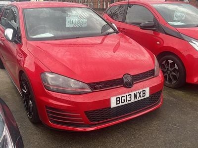 Used VW Golf VII GTI 2013 Red Hatchback