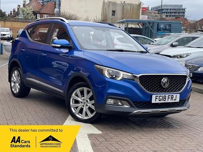 Used MG ZS Excite 111 HP (81 kW) 2018 Blue SUV