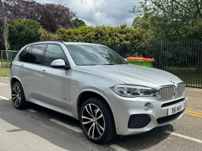 Used BMW X5 M Sport 2015 Silver SUV