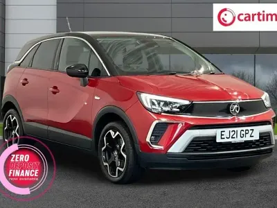 Second-hand Vauxhall Crossland Elite 130 CP (95 kW) 2021 Roșu SUV
