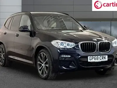 Used BMW X3 M Sport 265 HP (194 kW) 2019 Black SUV