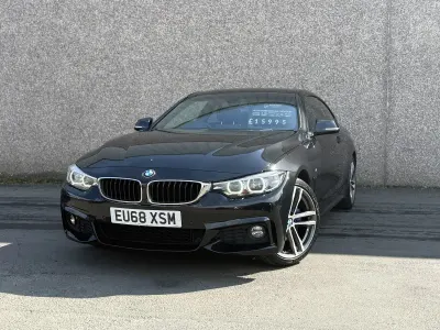 Used BMW 420 Coupé M Sport 184 HP (135 kW) 2018 Black Coupe