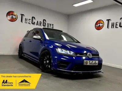 Used VW Golf VII R 2017 Blue Hatchback