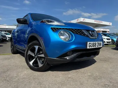Used Nissan Juke 112 HP (82 kW) 2018 Blue SUV