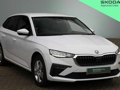 Used Skoda Scala SE 116 HP (85 kW) 2025 Moon white metallic Hatchback