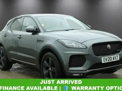 Usado Jaguar E-Pace Chequered Flag 150 HP (110 kW) 2020 Cinzento SUV