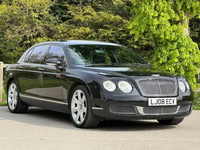 Used Bentley Continental Flying Spur 2008 Black Sedan