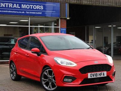 Używany Ford Fiesta ST-Line 140 KM (102 kW) 2018 Czerwony Hatchback