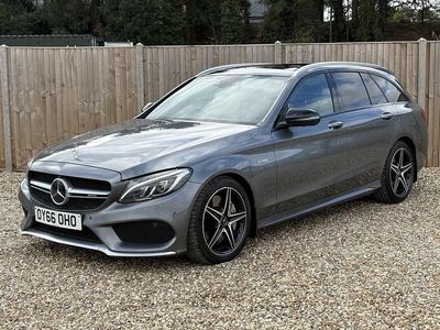 Grey Used 2016 Mercedes C43 AMG Premium Plus Estate | £20,000 (Fair price)