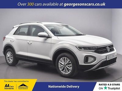 White Used 2022 VW T-Roc S SUV | £15,250 (Fair price)