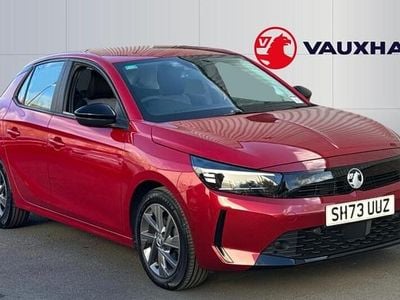 Used Vauxhall Corsa Design Edition 75 HP (55 kW) 2023 Red Hatchback