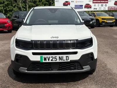 Begagnad Jeep Avenger EV Summit 114 kW (156 HK) 2025 Vit SUV