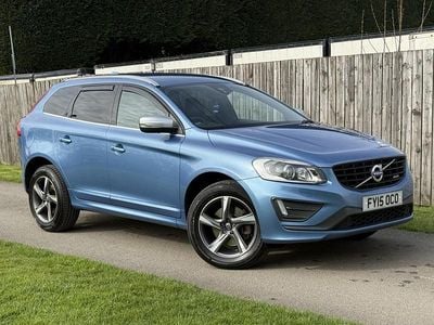 Used Volvo XC60 R-Design 181 HP (133 kW) 2015 Blue SUV