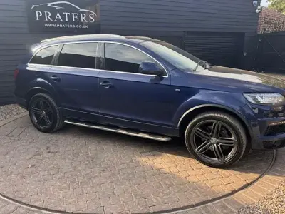 Used Audi Q7 S-line plus 245 HP (180 kW) 2013 Blue SUV