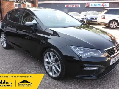 Used Seat Leon FR 150 HP (110 kW) 2018 Black Hatchback