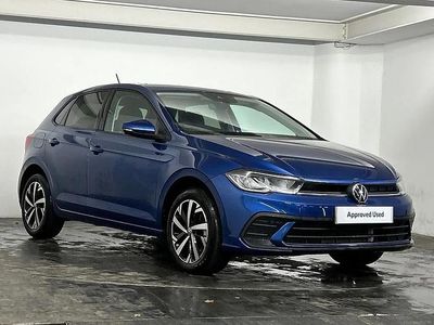 Used VW Polo Match 95 HP (69 kW) 2025 Blue Hatchback