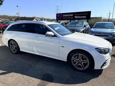 Used Mercedes E300 AMG line 2021 White Estate