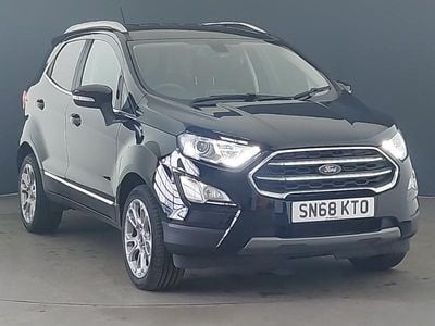 Used Ford Ecosport Titanium 100 HP (73 kW) 2018 Black SUV